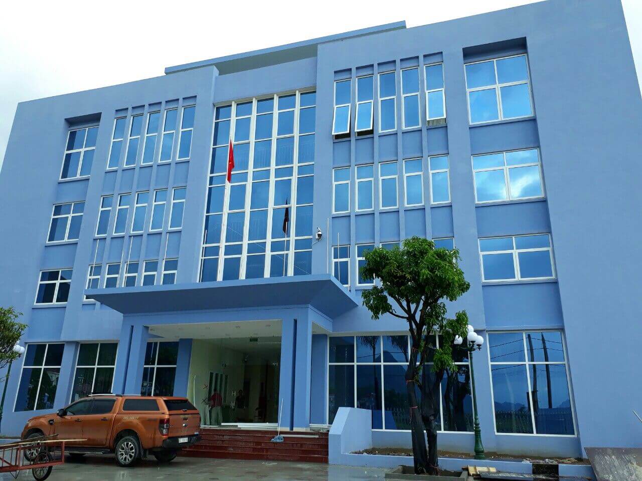 Công trình công nghiệp sử dụng sơn Sigma