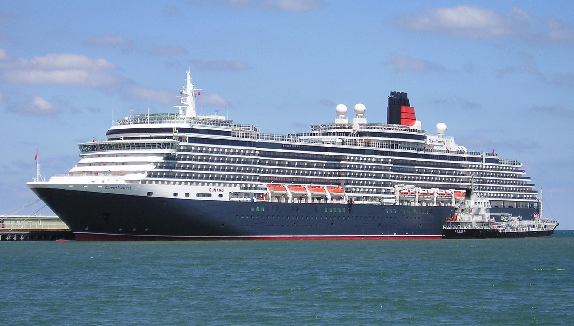 Tàu Cunard Queen Victotria sử dụng sơn Sigma