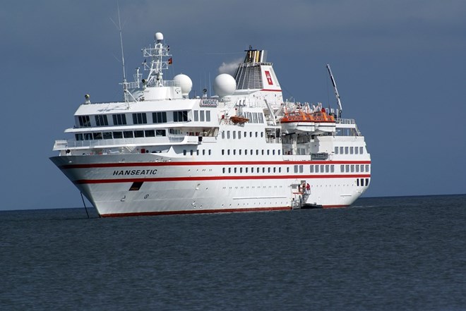 Tàu biển Hanseatic sử dụng sơn Sigma